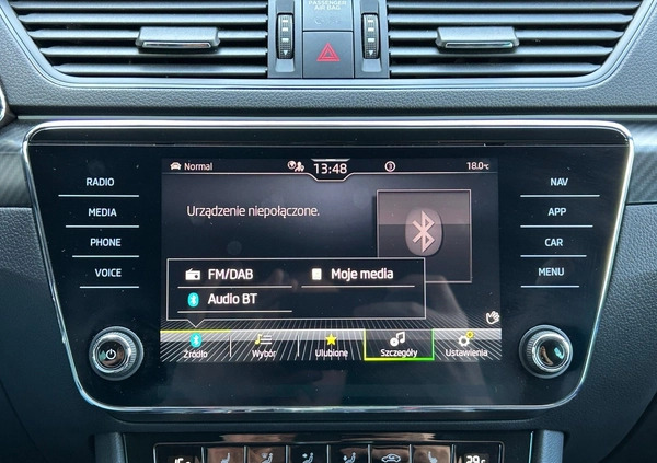 Skoda Superb cena 182850 przebieg: 13589, rok produkcji 2023 z Wolbórz małe 704